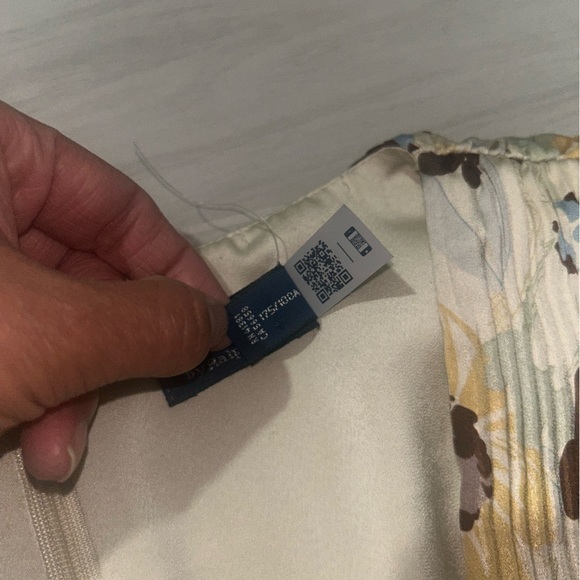 NEW POLO RALPH LAUREN Micro Pleated Floral Satin Midi Dress Size 10 - Picture 10 of 12